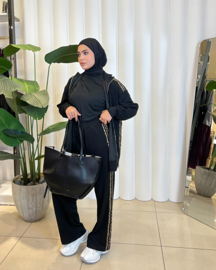 3D Stripes Oysho set